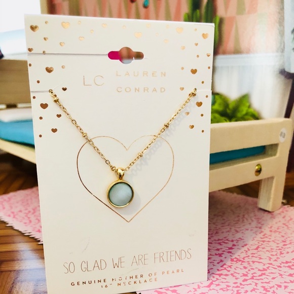 LC Lauren Conrad Jewelry - New LC Lauren Conrad Necklace! Gold - Teal
